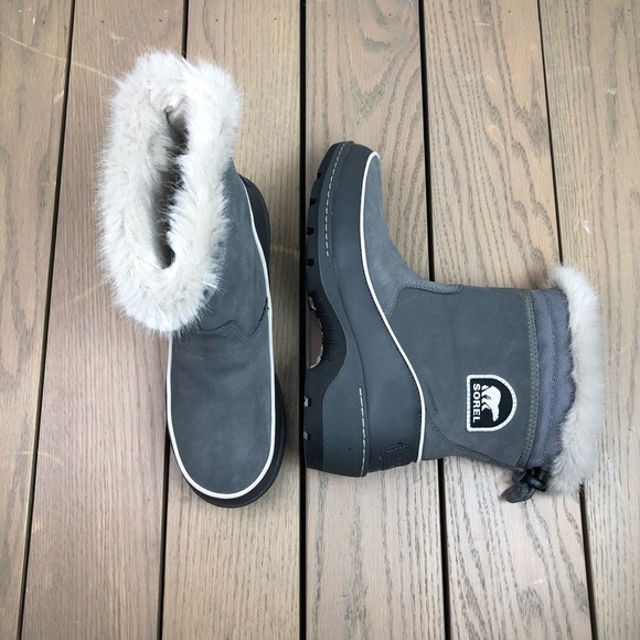 Sorel Shoes - Sorel tivoli III pull on quarry/Black